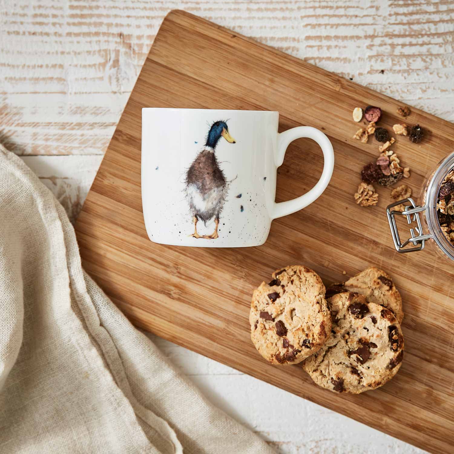 Guard Duck 14 Ounce Mug (Duck) image number null